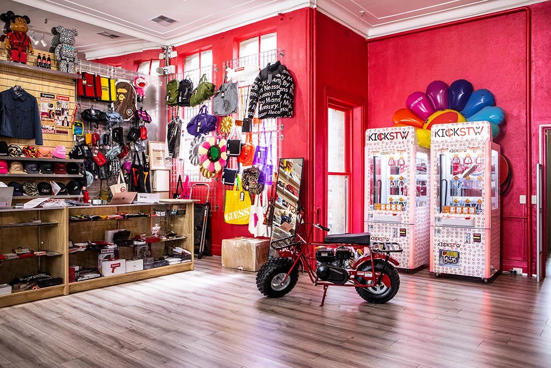 Kickstw Store Interior