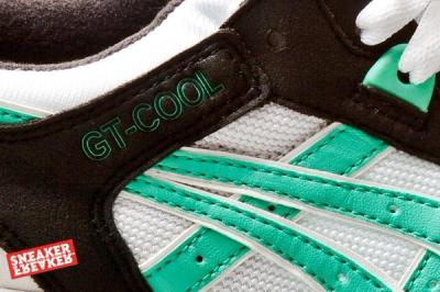 Asics Gt Cool Black Mint 2 Midfoot Detail 1