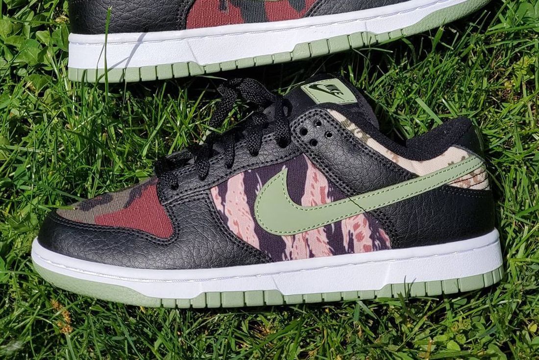 Another 'Crazy Camo' Nike Dunk Low Has Surfaced - Industry News
