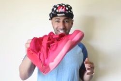 Fousey Tube Red Yeezy 1