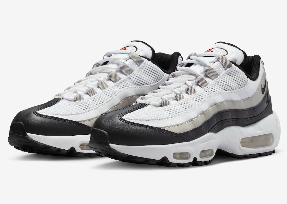 white leather air max 95
