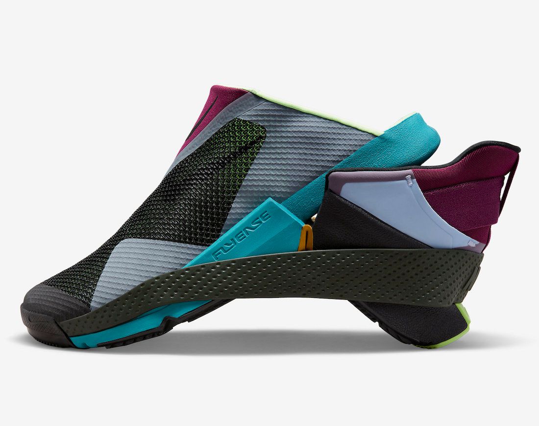 The Nike Go FlyEase Appears in Multicolour -