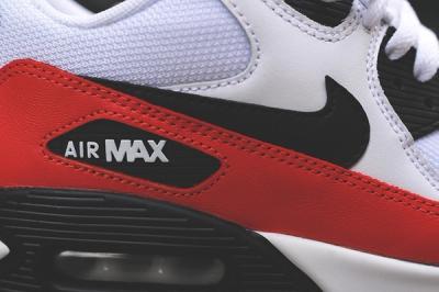 Nike Air Max 90 White Red Black 7