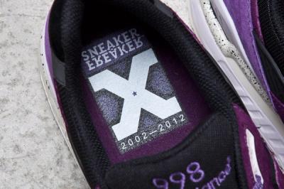 Sneaker Freaker New Balance Purple Shoe 1