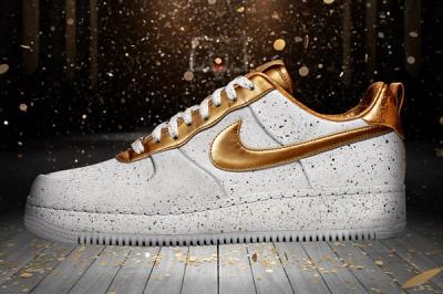 Nike Sportswear Af1 Xxx Gold Speckle Hero 1