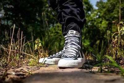 Nike Sacai Blazer Mid Grey Black Toe 2
