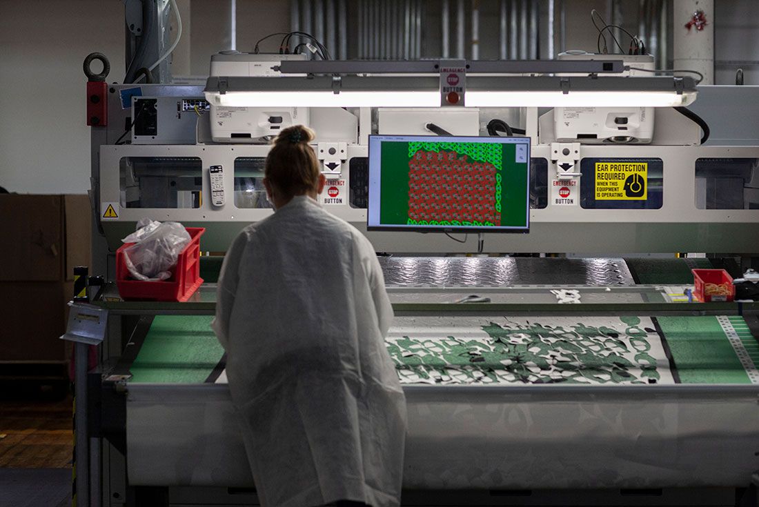 A Closer Look at New Balance’s Face Mask Manufacturing Process Sneaker Freaker