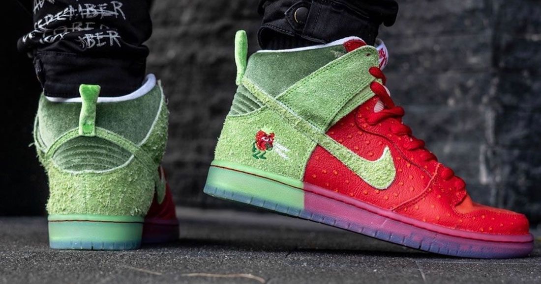 Take a Closer Look at the Dope Nike SB High 'Strawberry Cough 