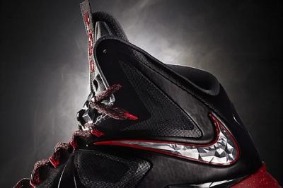 Nike Lebron X Black Red 1