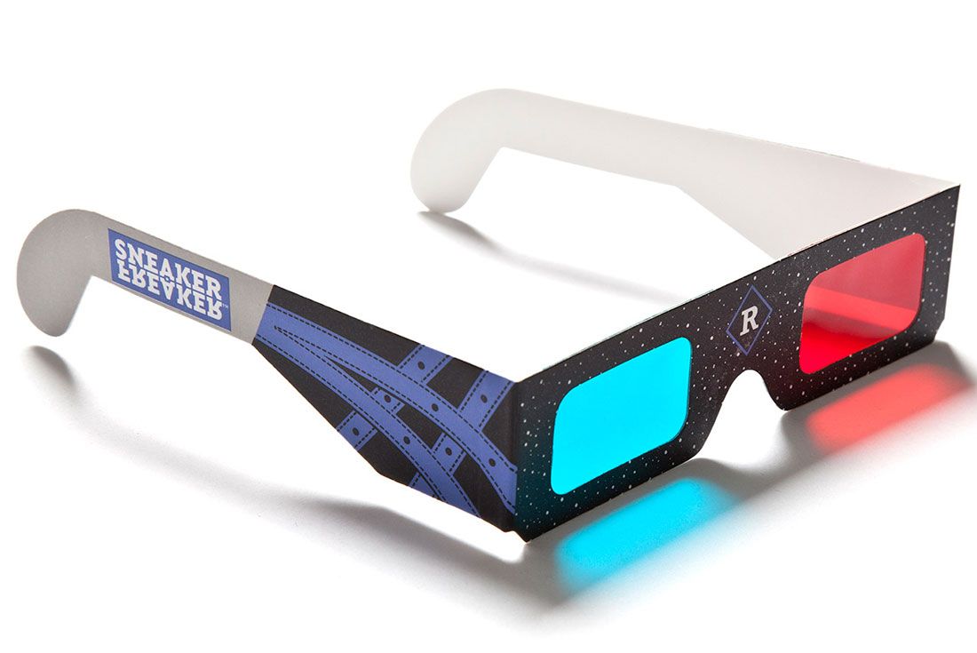 Alvin Purple 3 D Glasses