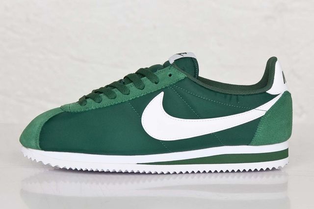 forest green nike cortez