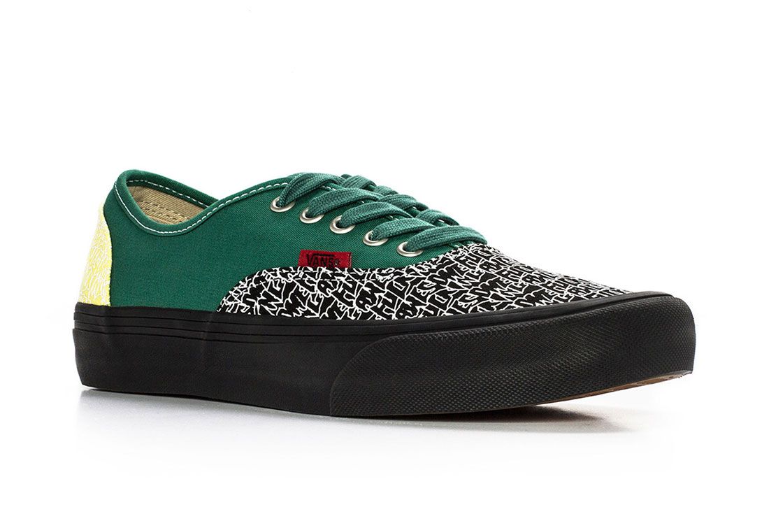 Fucking Awesome Vans Authentic 3 Green Side