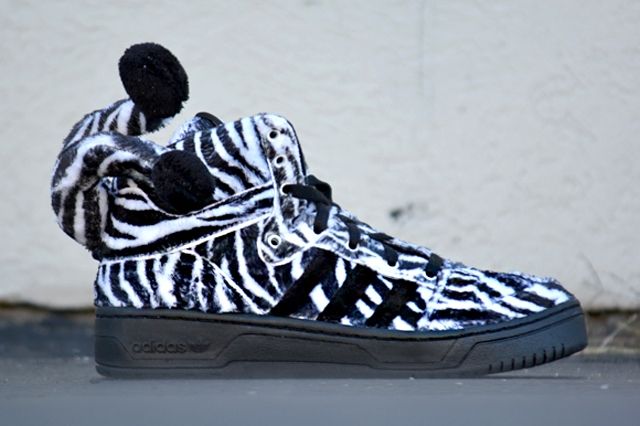 Jeremy Scott X adidas Originals Js (Zebra) - Sneaker Freaker