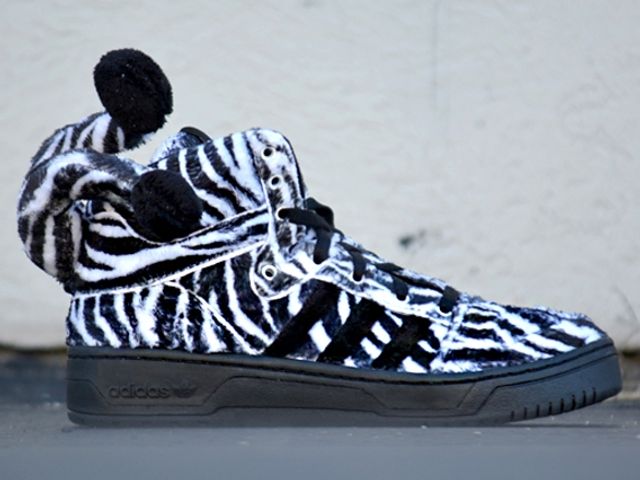 Atlas Patético masculino Jeremy Scott X adidas Originals Js (Zebra) - Sneaker Freaker