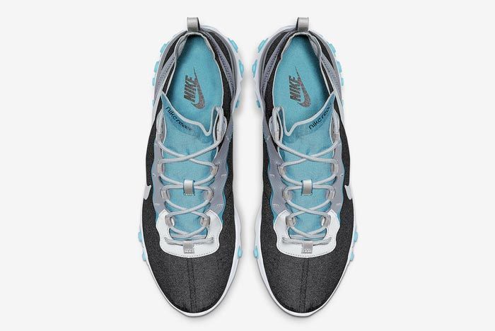 Nike React Element 55 Receives The Aqua Drip Sneaker Freaker