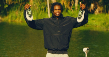 The adidas Anthony Edwards 1 Takes to the Turf