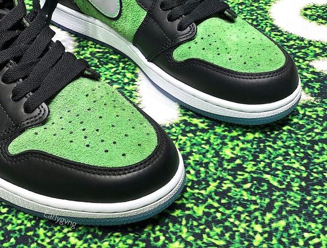 rage green air jordan 1