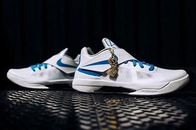 Nike Kd 4 White Blue Art Of A Champion 8