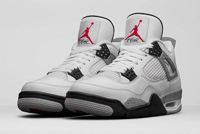 Air Jordan 4 White Cement2