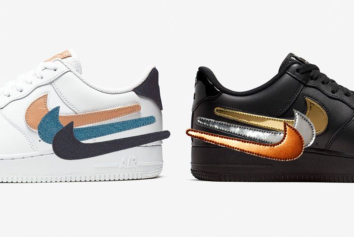 Removable Swoosh Air Force 1 