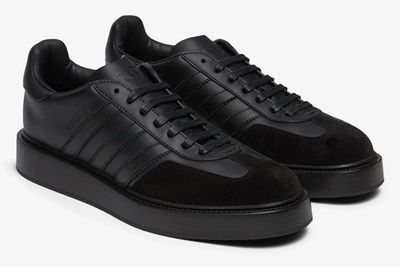 The adidas Gazelle Indoor Goes Formal in Triple Black 'Made The adidas Gazelle Indoor Goes Formal in Triple Black 'Made