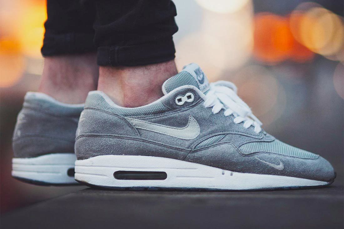 The All Time Greatest Nike Air Max 1S Part One Grey Mesh Miniswoosh