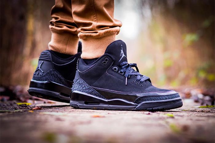 Air Jordan 3 (Black Cat) - Releases 