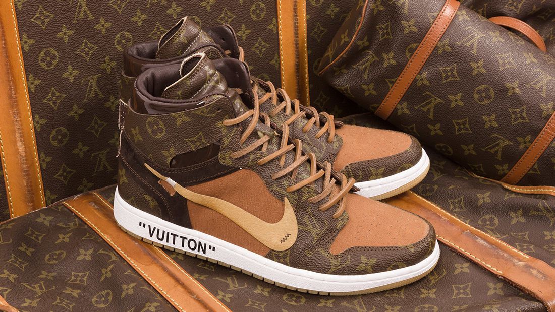These Louis Vuitton x Off-White x Air Jordan 1 Customs Don't Come… -  Sneaker Freaker