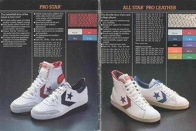 History Converse Pro Leather 1982