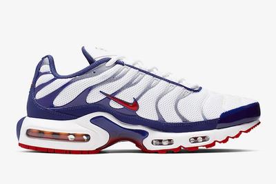 Nike Air Max Plus White Navy Red Right
