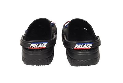 Palace Skateboard Crocs Clog White Black