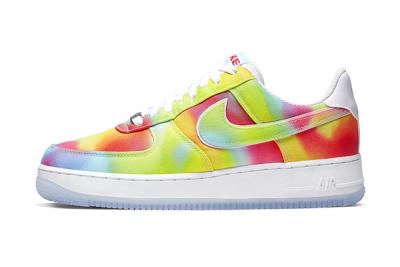 Nike Air Force 1 Low Tie Dye Chicago Ck0838 100 Release Date Lateral