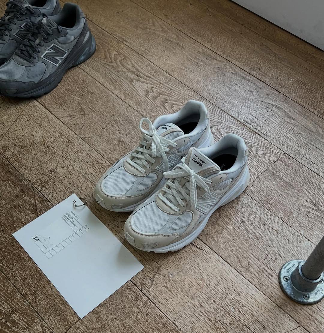 Comme des garcons x new balance paris fashion week ss26