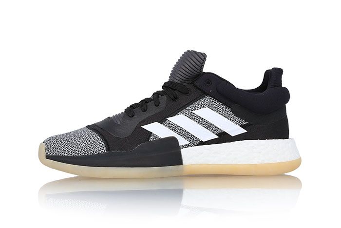 adidas' Marquee BOOST Low in Black and White - Sneaker Freaker