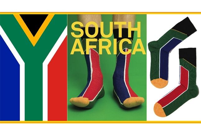 World Cup Socks Wong Wong South Africa 1