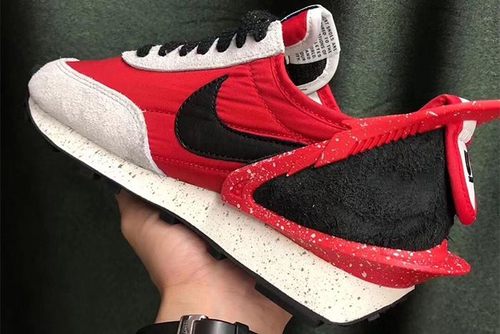 Undercover Nike Daybreak Red Close Up
