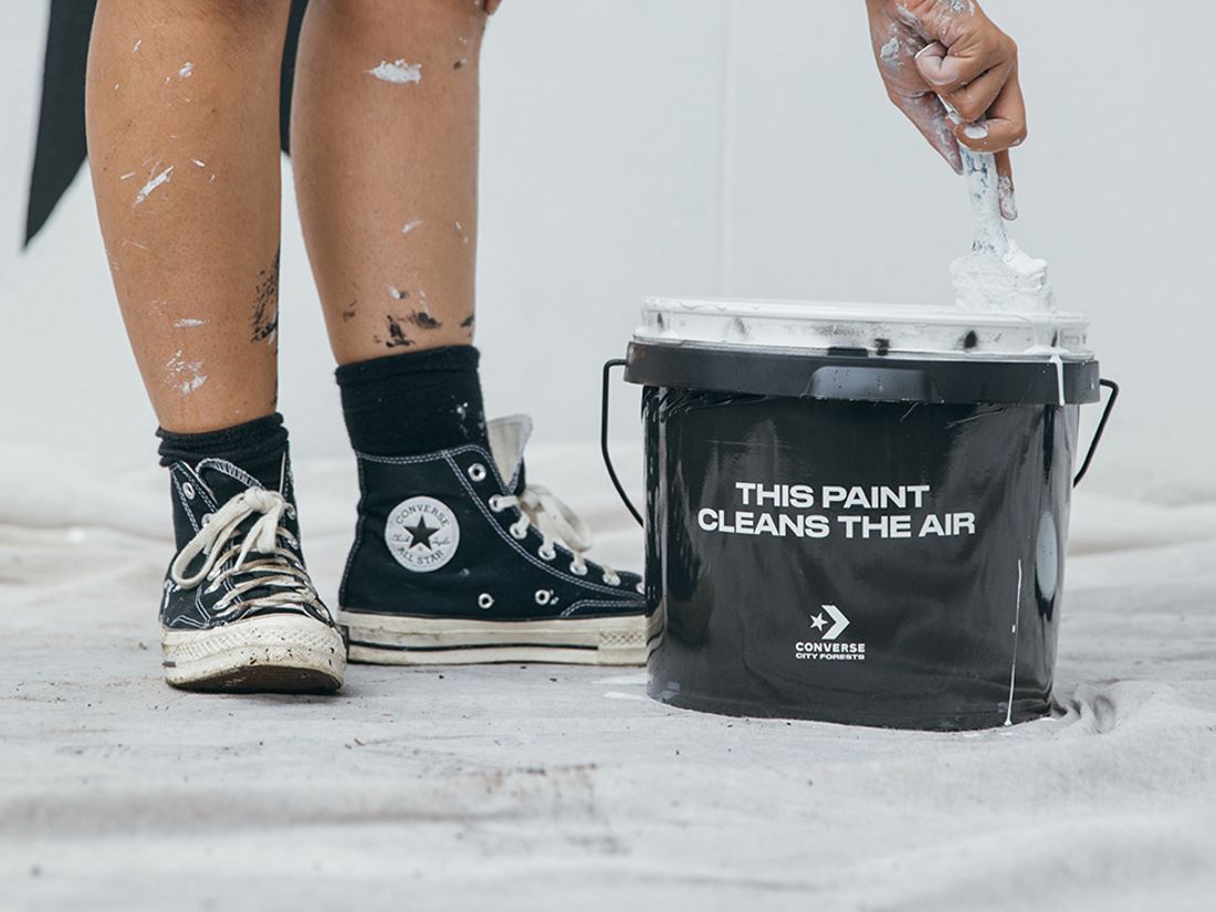 Converse Clean the Air in Melbourne Via Sustainable 'City Forest' Public  Art - Sneaker Freaker