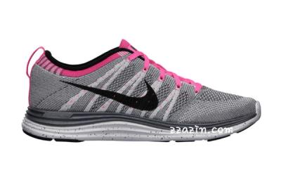 Nike Wmns Flyknit Lunar1 Grey Pink 1