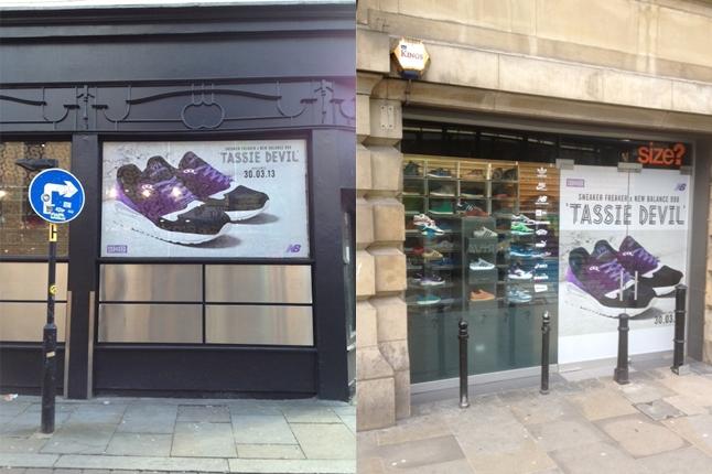 Size Tassie Devil Posters London 1