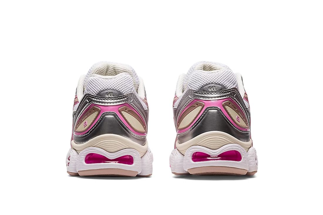 Where to Buy the Women's ASICS GEL-Nimbus 9 'Pink/Silver'