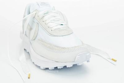 Sacai X Nike Ldwaffle White Front Laces