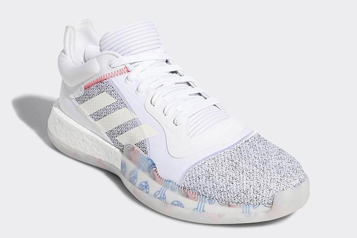 Adidas Marquee Boost White Low 1