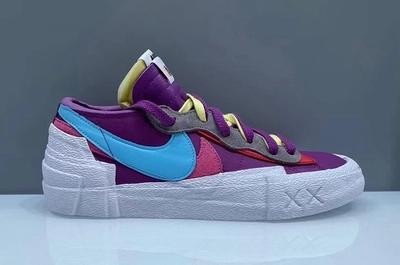KAWS x sacai x Nike Blazer Low Purple