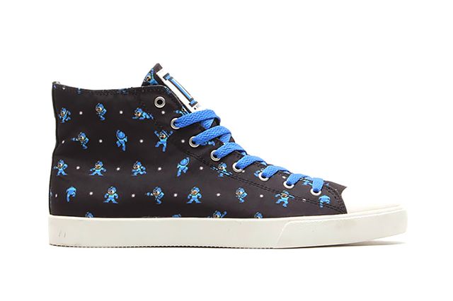 Mega Man X Ubiq 2015 High Top Sneakers 1