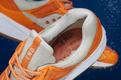End X Saucony Grid 8500 Lobster 5