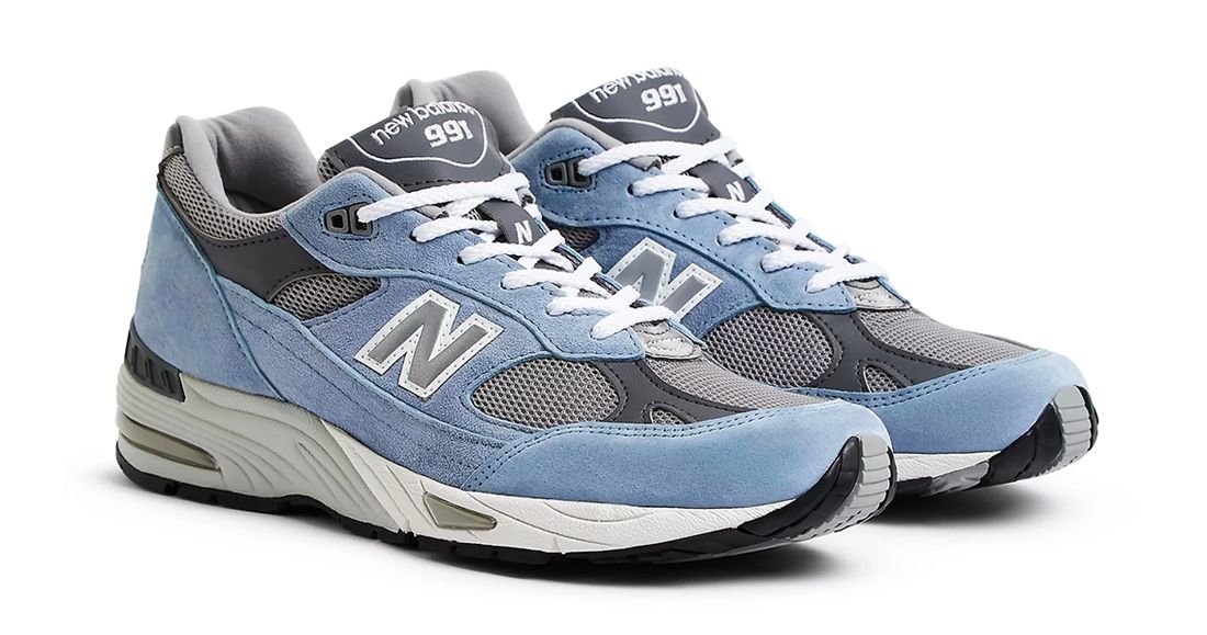 The New Balance 991 Iced Blue Is Cold Releases