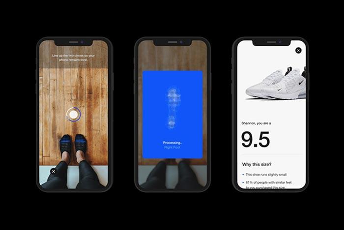 Nike Fit Digital Foot Shoe Size Scan