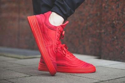 Filling Pieces Low Top All Red 2