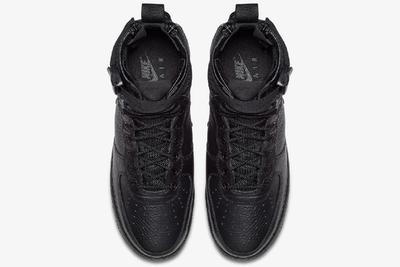 Nike Sf Air Force 1 Mid Black Sneaker Freaker 4