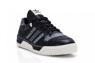 Black Adidas Rivalry Lo Limited Edition Quater Front 1